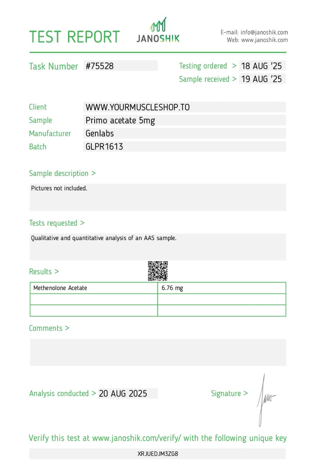 Primobolan Methenolone Acetate 5 mg