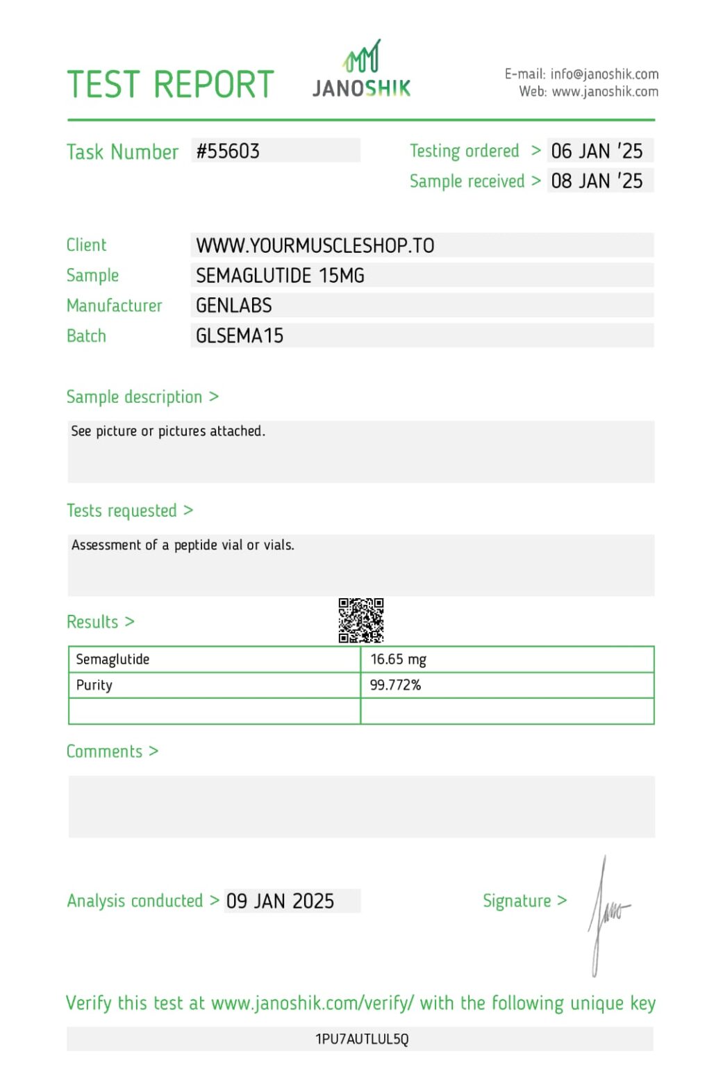 Semaglutide 15 mg