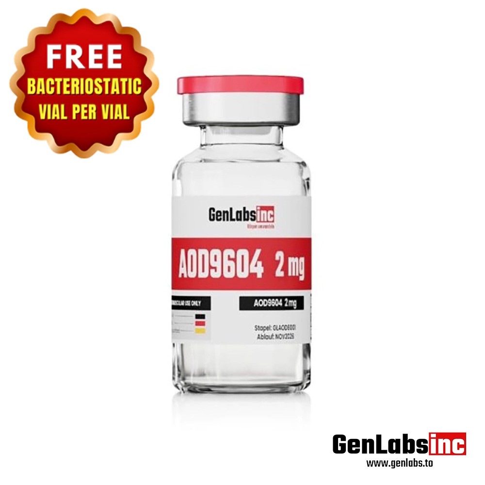 Aod 9604 – 2mg Vial – (with Bacteriostatic Water)