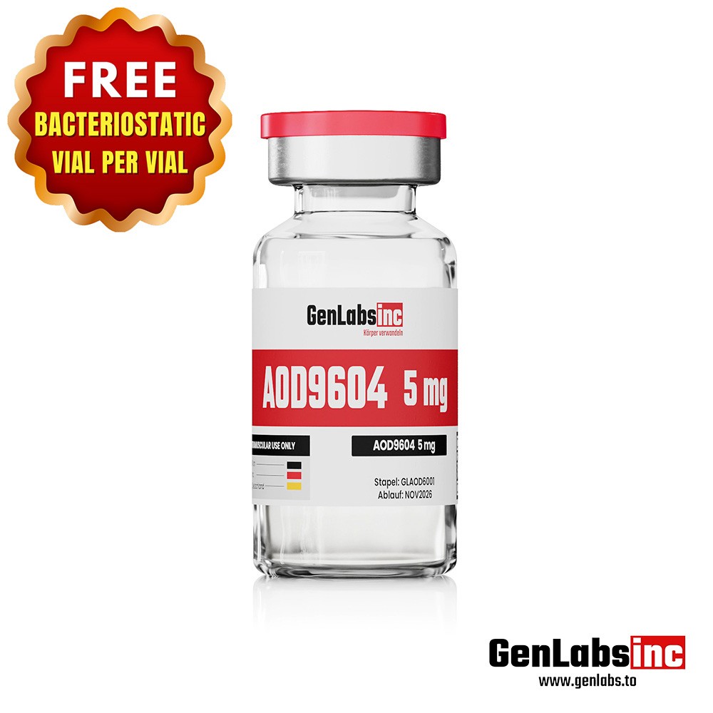 Aod 9604 – 5mg Vial – (with Bacteriostatic Water)