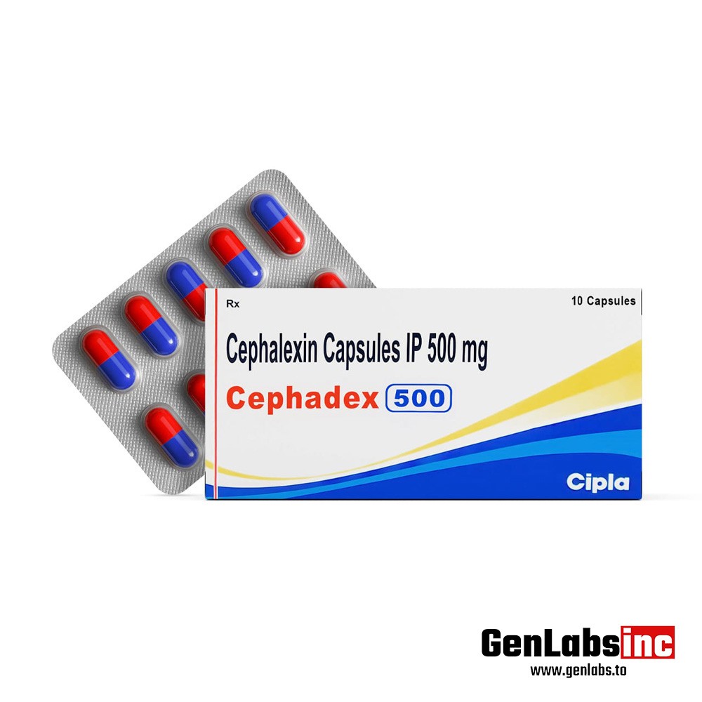 Cephadex 500mg (cephalexin ) – 500mg / Per Capsule – (10 Capsules Strip) – Cipla
