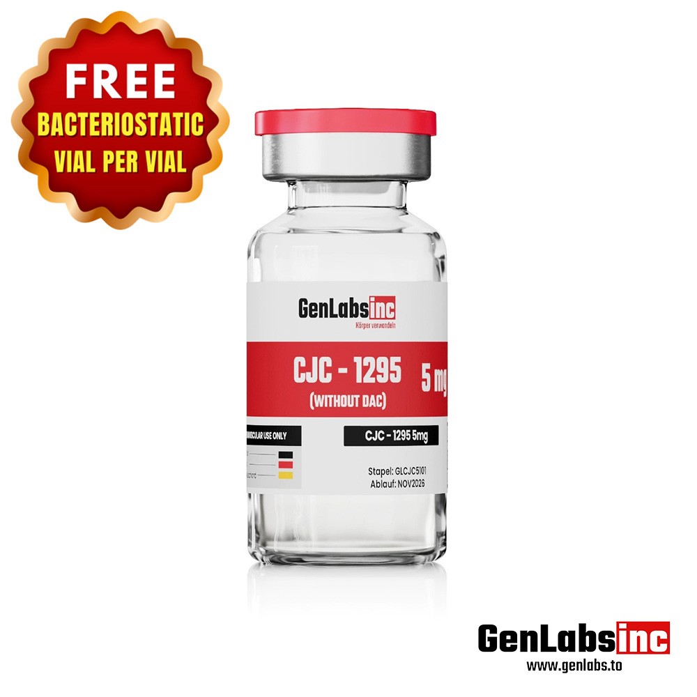 Cjc – 1295 – 5mg ( Without Dac ) Vial – (with Bacteriostatic Water)