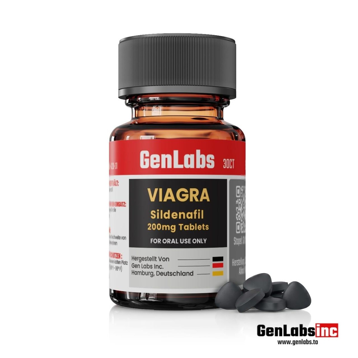 Generic Viagra (sildenafil) 200 mg – (30 Tablets)