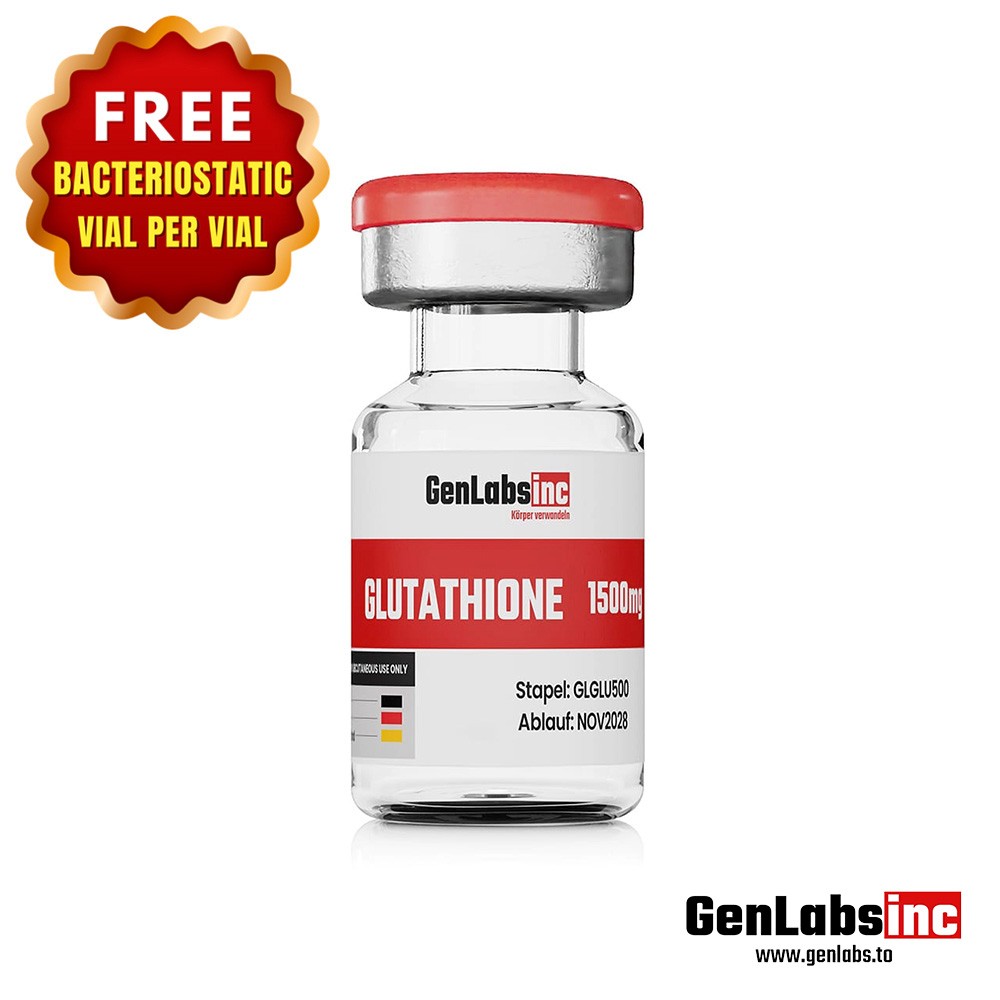 Glutathione 1500mg Vial – (with Bacteriostatic Water)