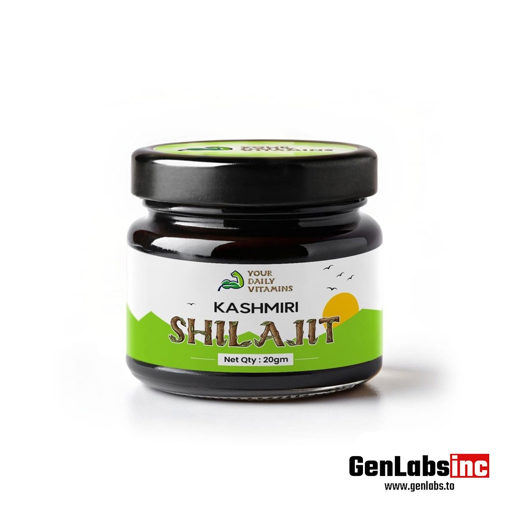 KASHMIRI SHILAJIT (100% PURE SHILAJIT STRAIGHT FROM HIMALAYA MOUNTAINS) 20GM BOTTLE