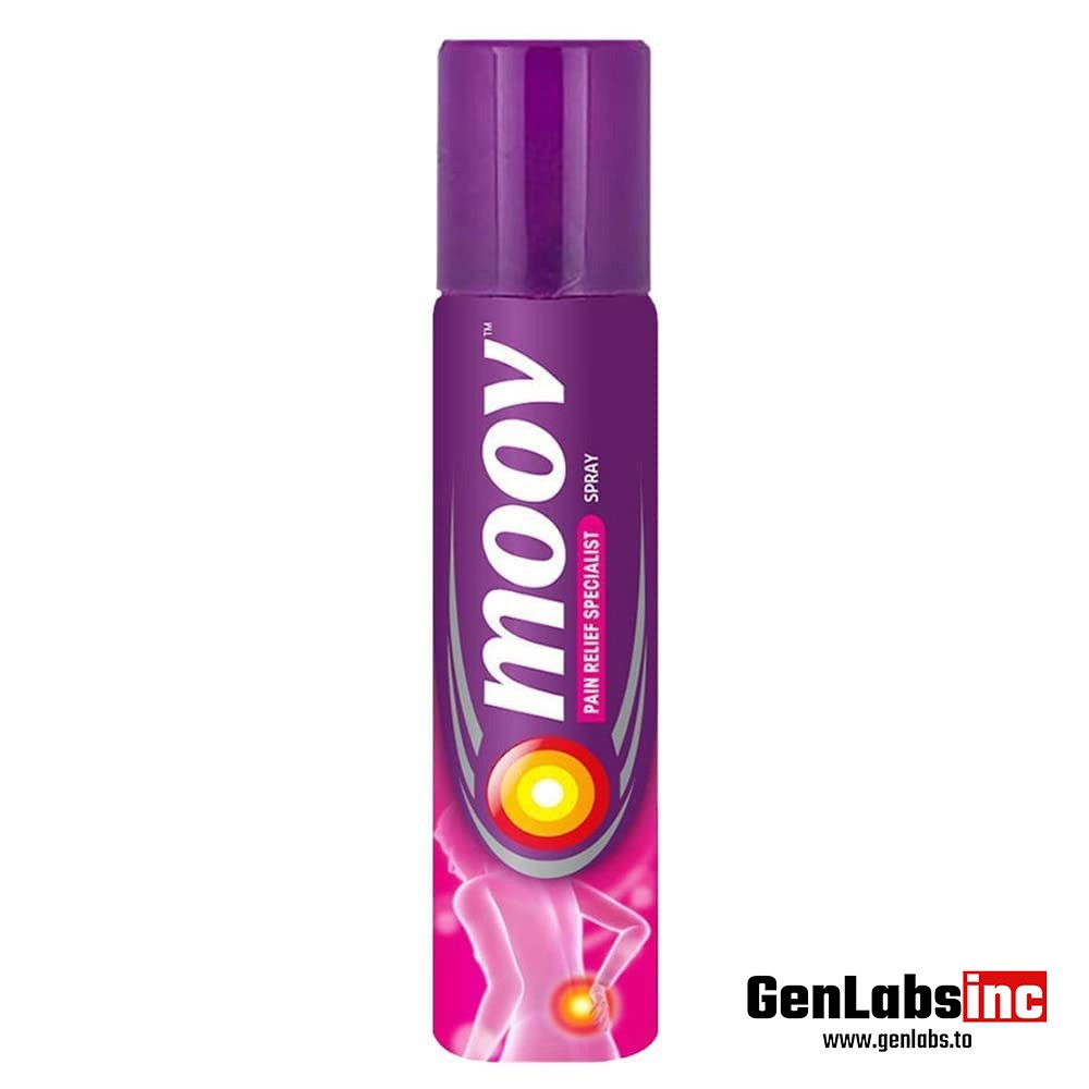 Moov Active Spray ( Back, Joint Pains, Inflammation, Sprains, Strains, Myositis, Fibrositis And Sciatica Relief Specialist ) (80g Active Pain Relief Spray) – Reckitt Benckiser