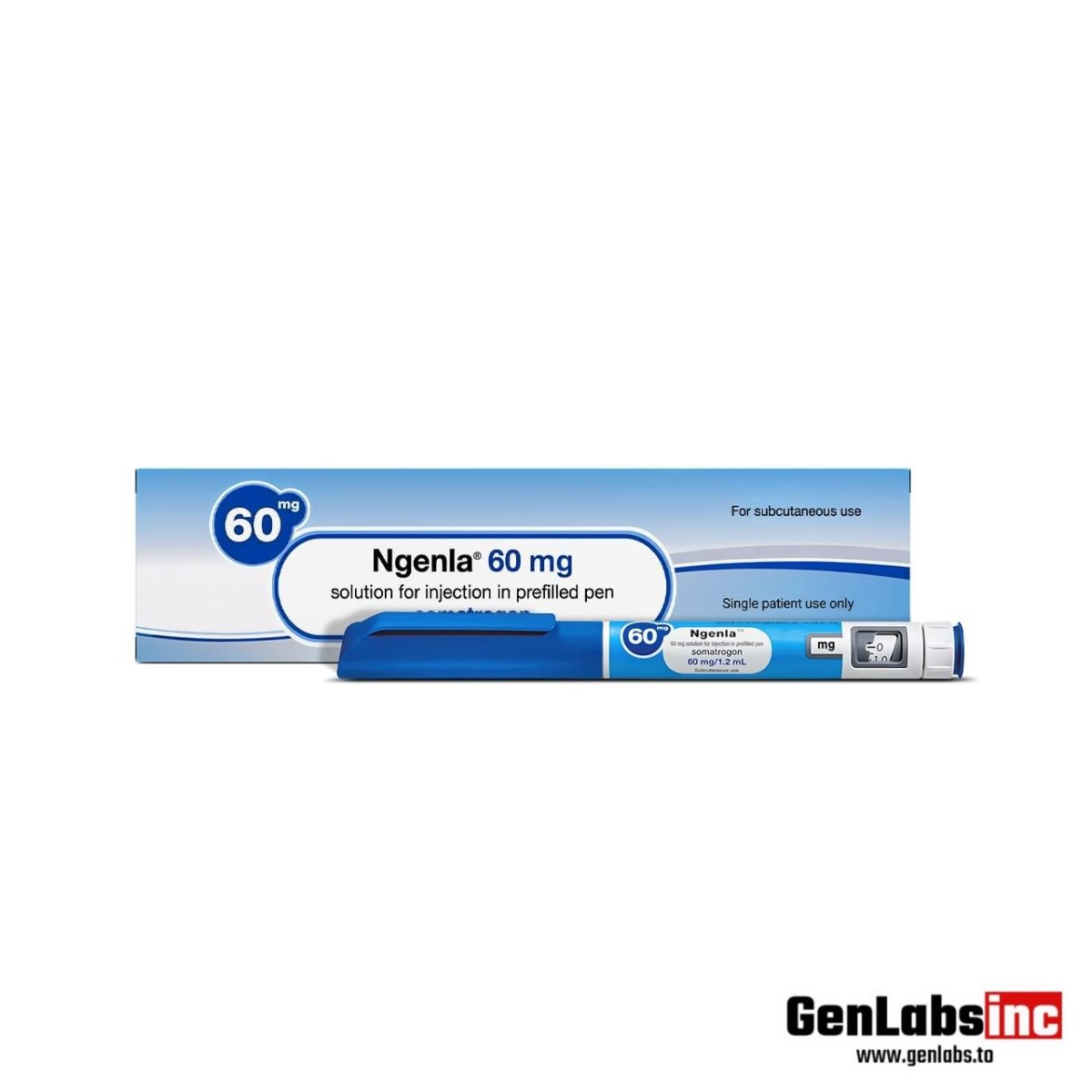 Ngenla (somatropin) 60 mg – Prefilled Pen – Pfizer