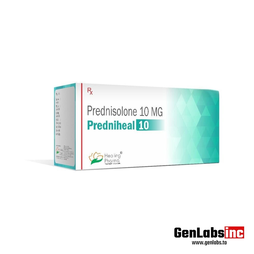 Predniheal ( Prednisolone ) 10 mg (10 Tablets Strip) – Healing Pharma