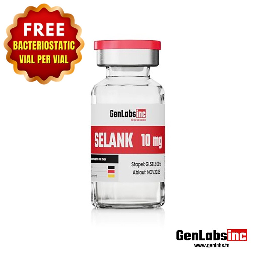 Selank – 10mg Vial – (with Bacteriostatic Water)