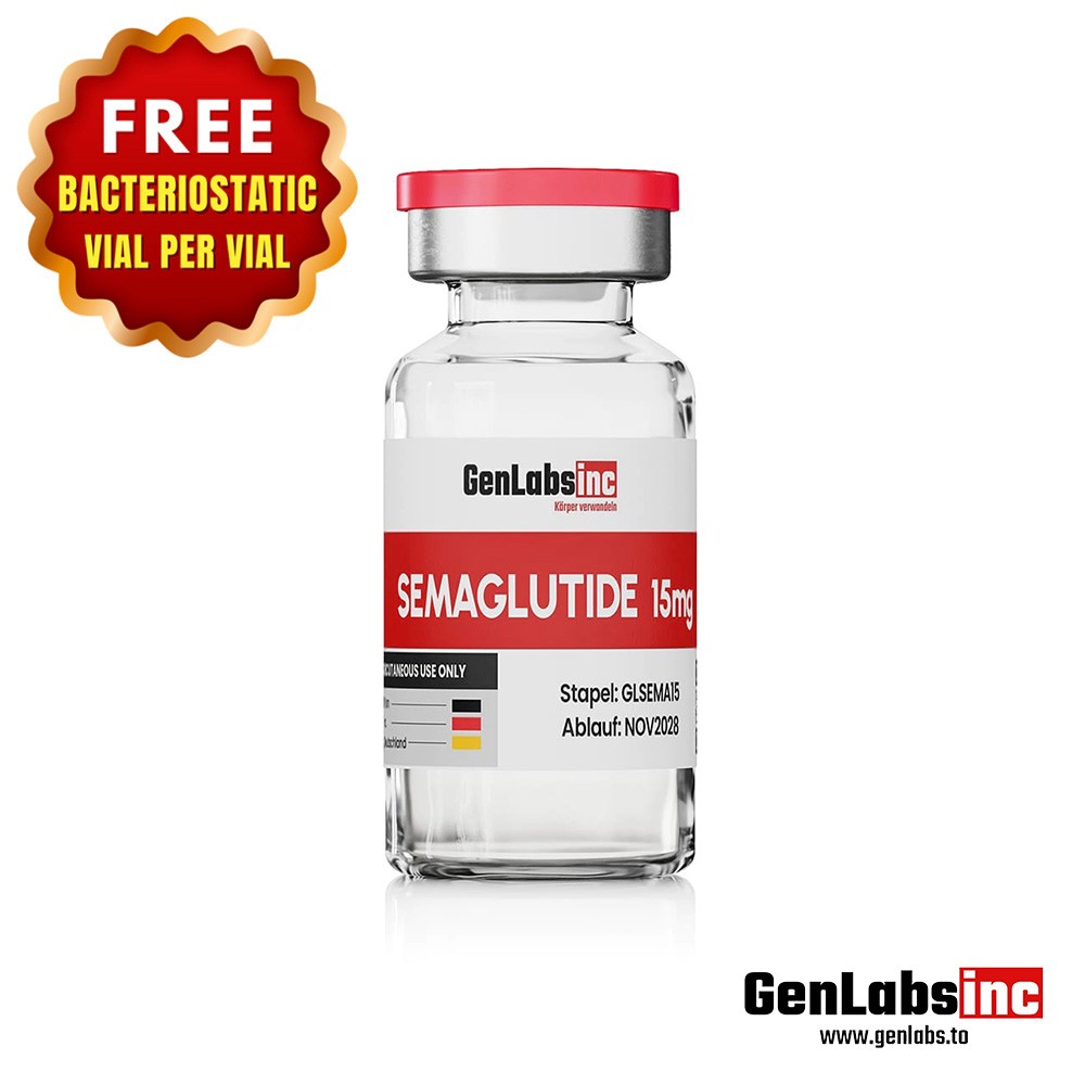 Semaglutide (ozempic) – 15mg Vial – (with Bacteriostatic Water)