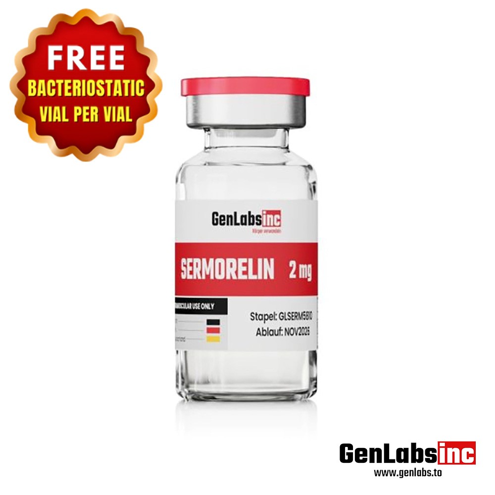 Sermorelin – 2mg Vial – (with Bacteriostatic Water)
