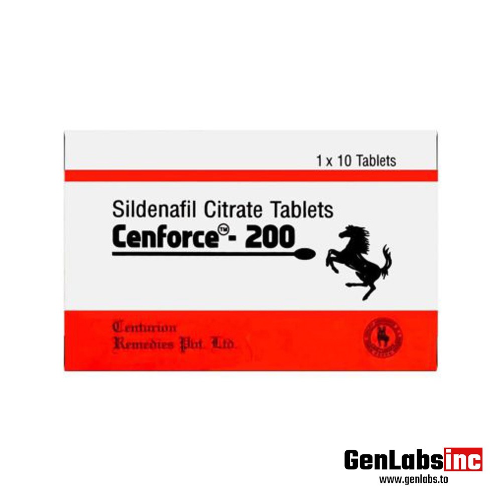 Sildenafil Citrate (generic Viagra) 200 mg – (10 Tablets Strip) – Cenforce