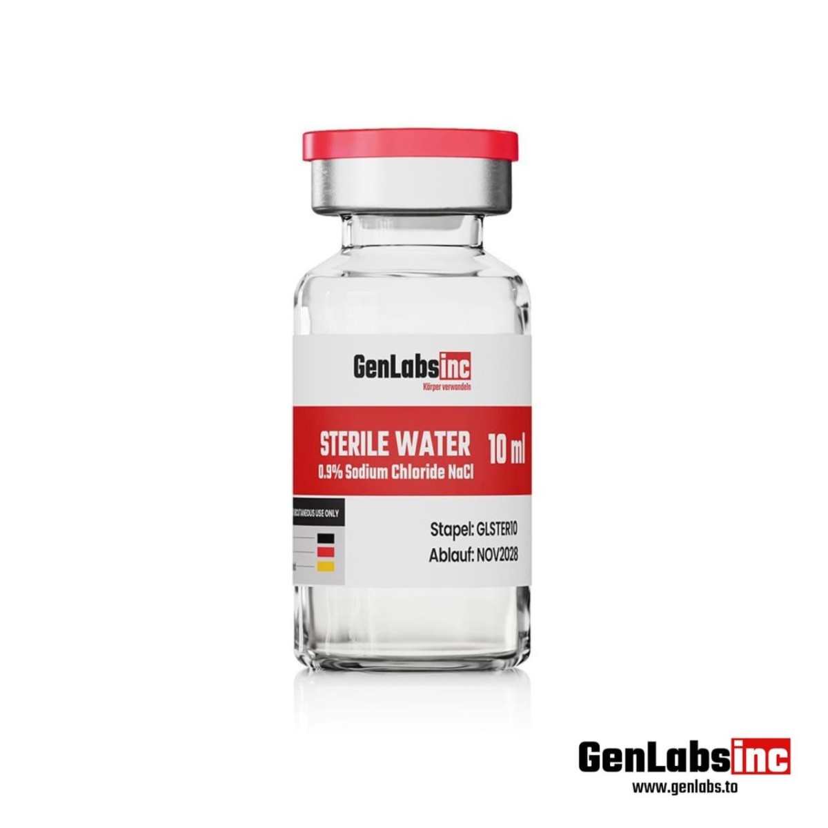 STERILE WATER 10ML 0.9% SODIUM CHLORIDE NACL