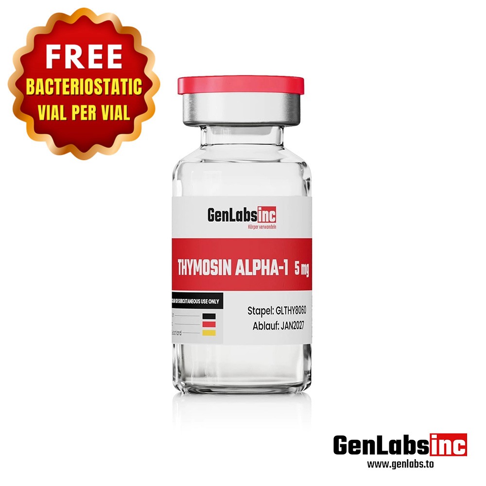 Thymosin Alpha – 1 5mg Vial – (with Bacteriostatic Water)