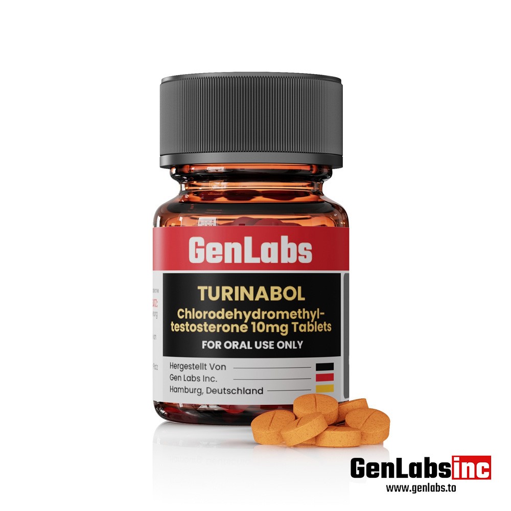 Turinabol (4 – Chlorodehydromethyl Testosterone) 10 mg – 100 Tablets