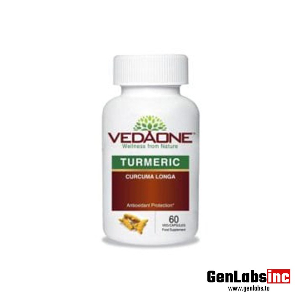 Turmeric ( Antioxident ) – 60 Capsules Bottle – Vedaone