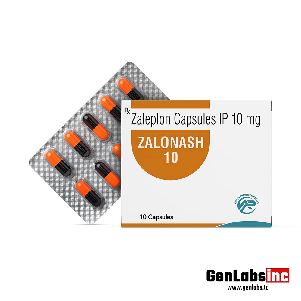 Zaleplon Capsules IP 10 mg (zalonash 10) – 10mg / Capsule – (10 Capsule Strip) – Asher Pharmaceuticals
